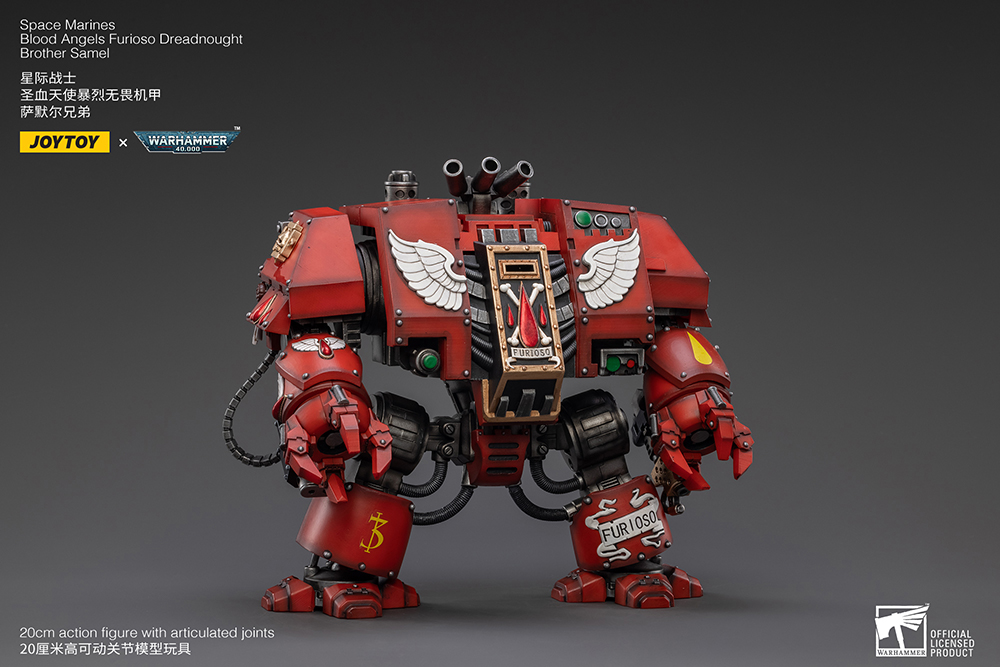 Blood Angels Furioso Dreadnought Brother Samel