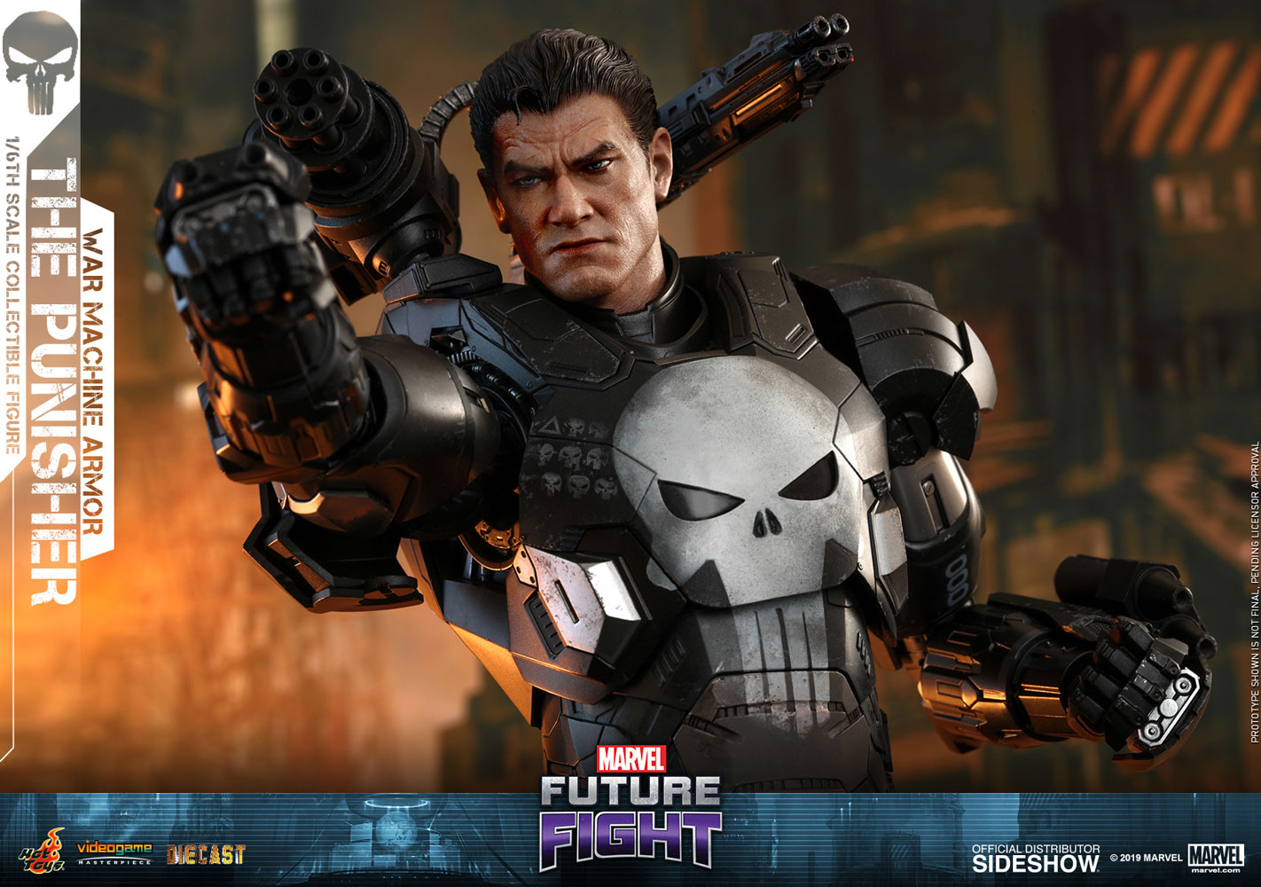 The Punisher War Machine Armor