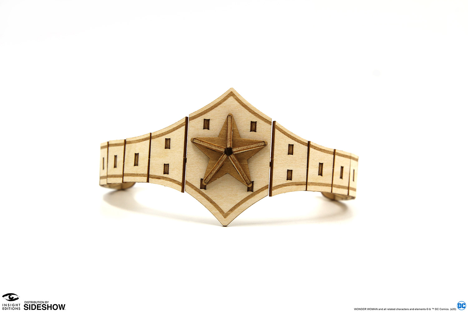 Wonder Woman 3D Wood Model and Book