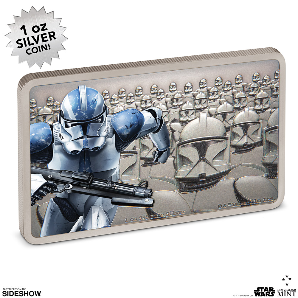 Clone Trooper Silver Coin