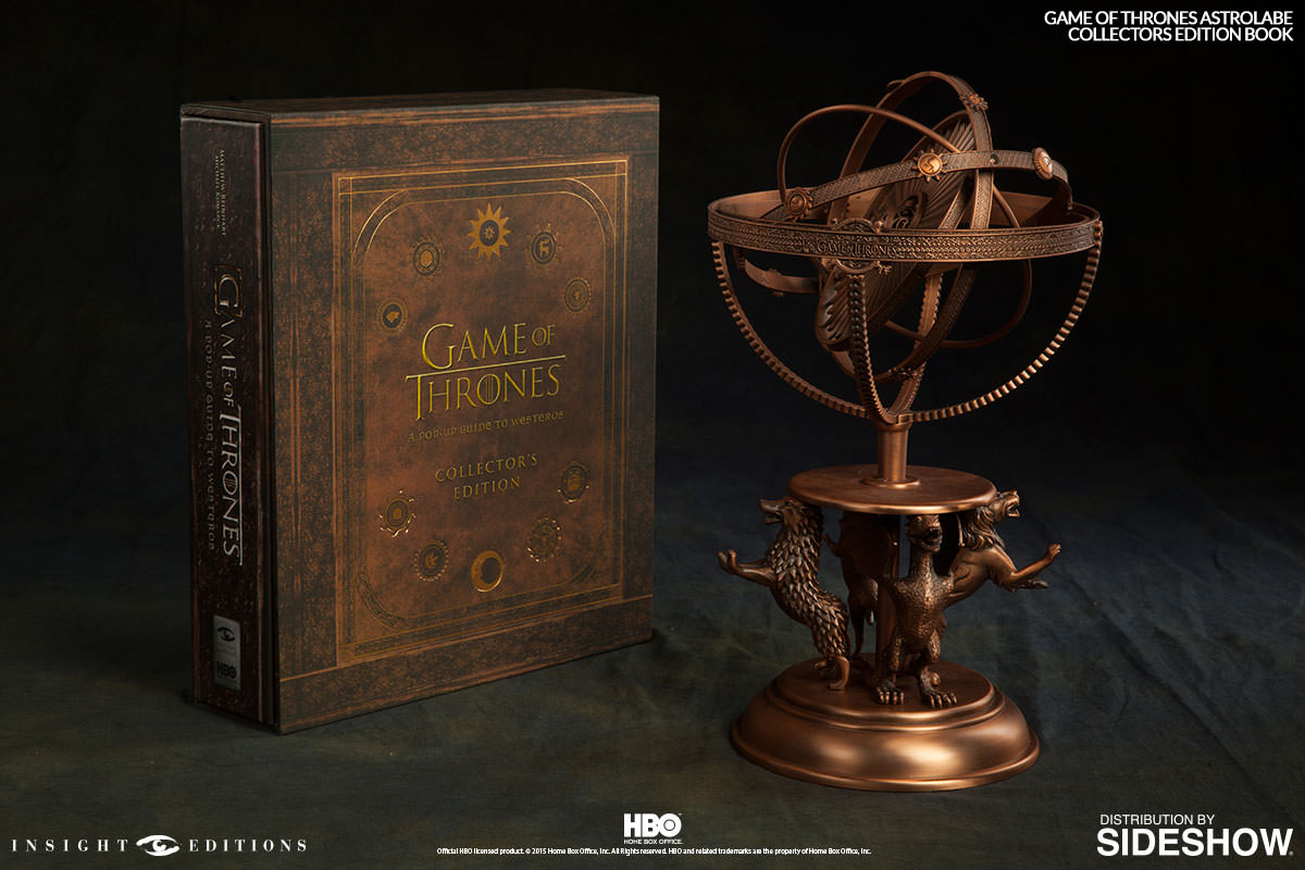 Game of Thrones Astrolabe with Game of Thrones A Pop-Up Guide to Westeros Collectors Edition