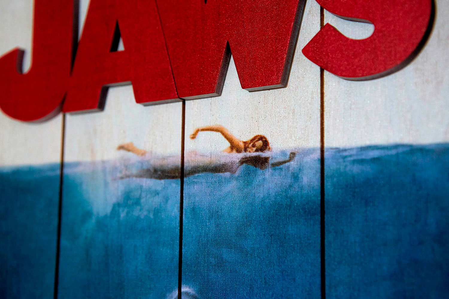 Jaws WOODART 3D “1975 Art”