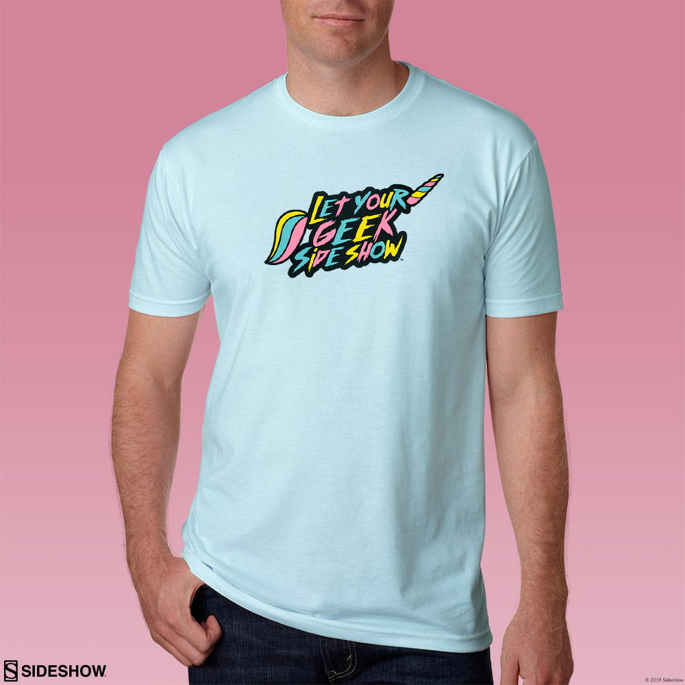 Unicorn Let your Geek Sideshow T-shirt