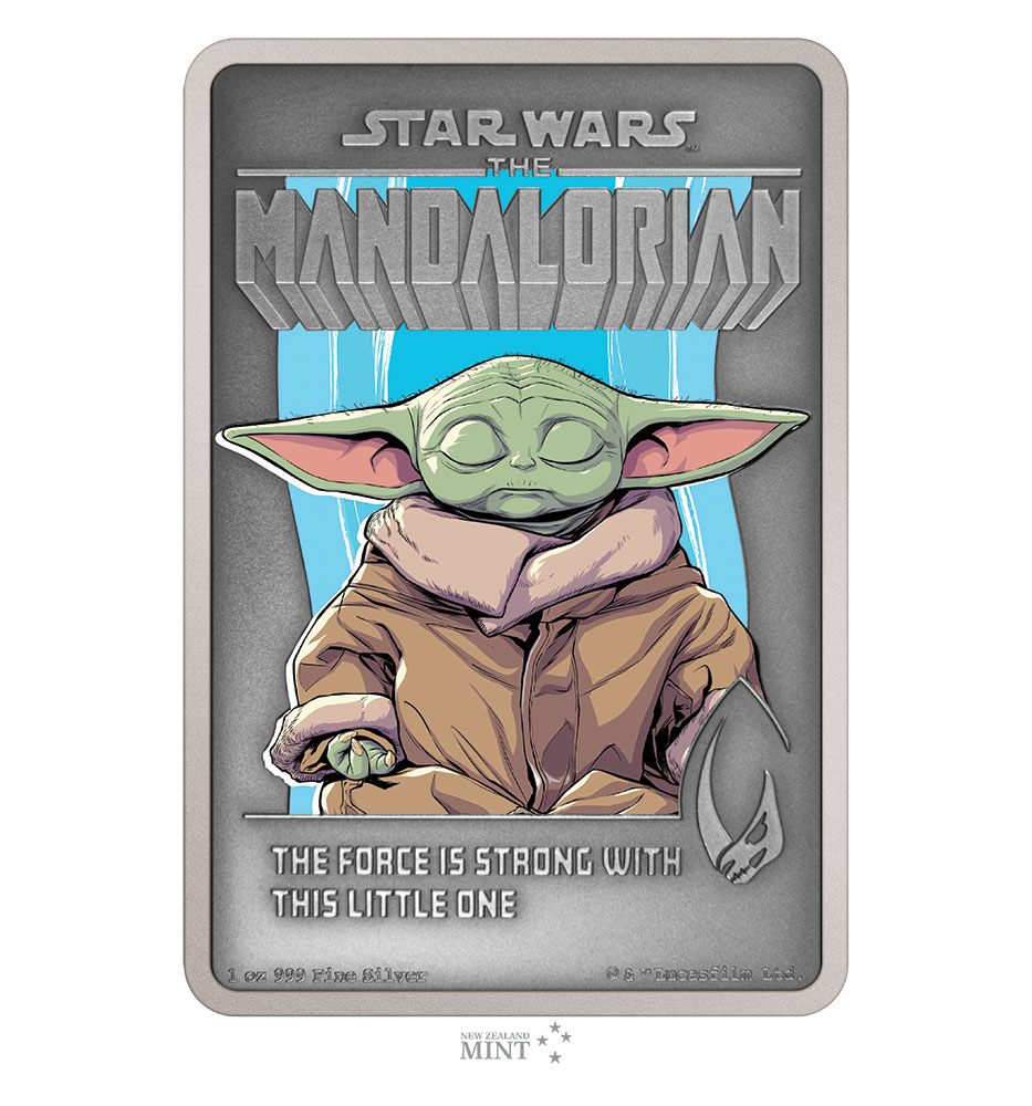 Grogu™ 1oz Silver Coin