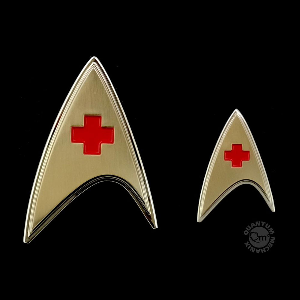 Enterprise Medical Badge and Pin Set