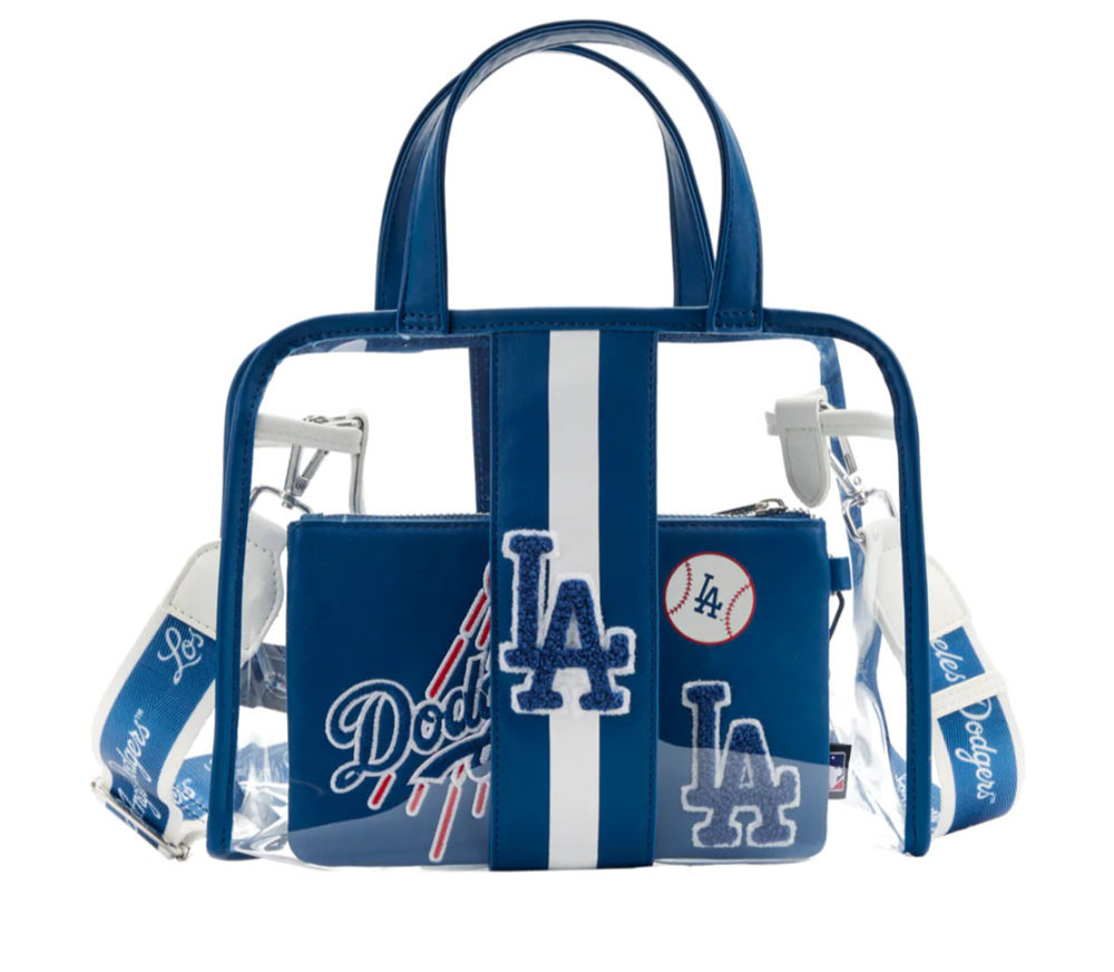 LA Dodgers Stadium Crossbody Bag with Pouch