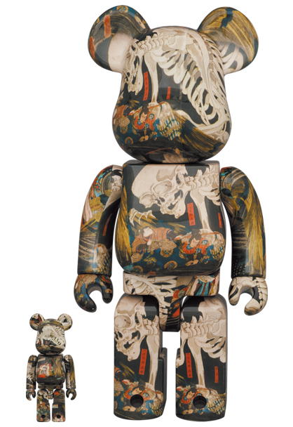 Be@rbrick Utagawa Kuniyoshi “ The Haunted Old Palace at Soma” 100% and 400%
