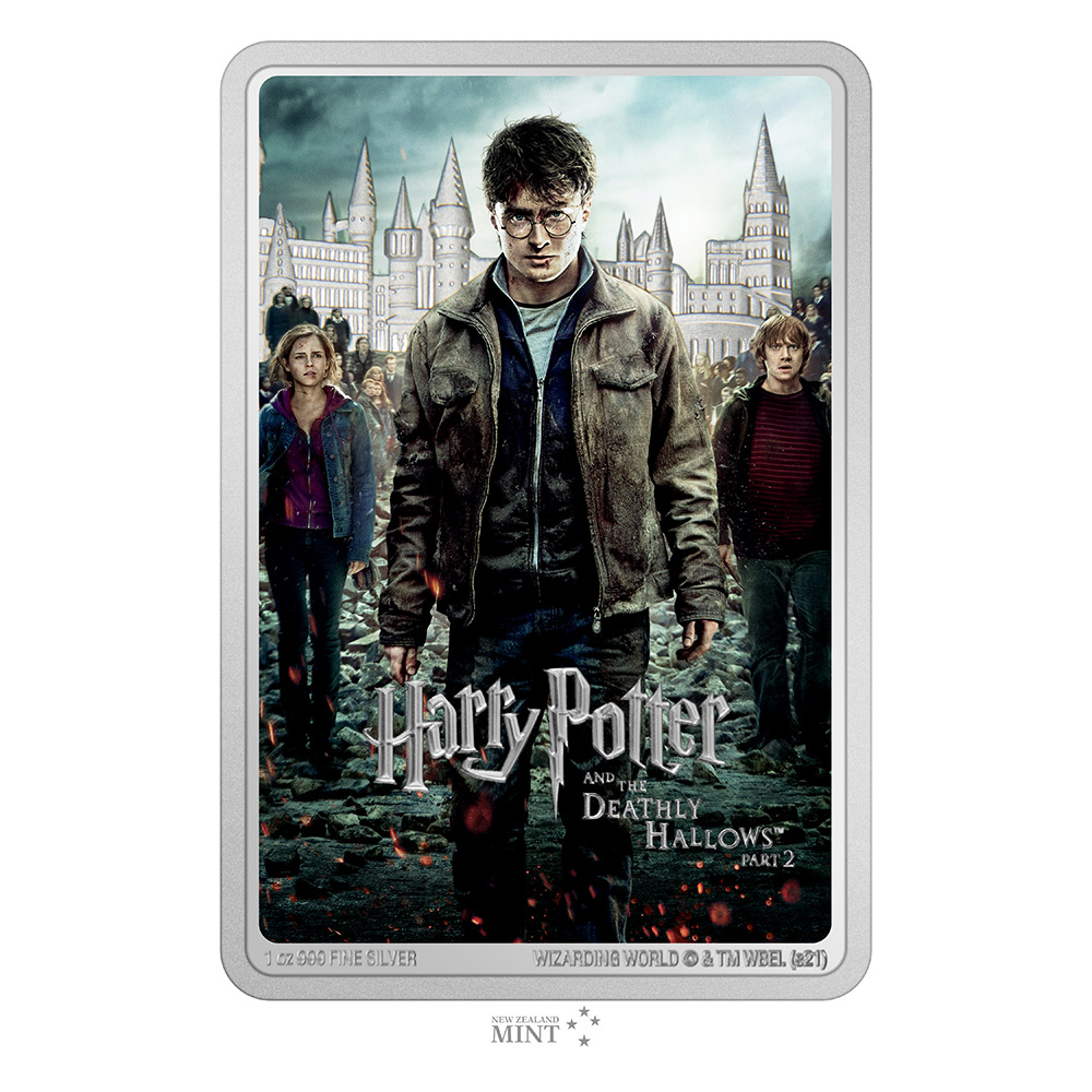 Harry Potter and the Deathly Hallows Part 2 1oz Silver Coin