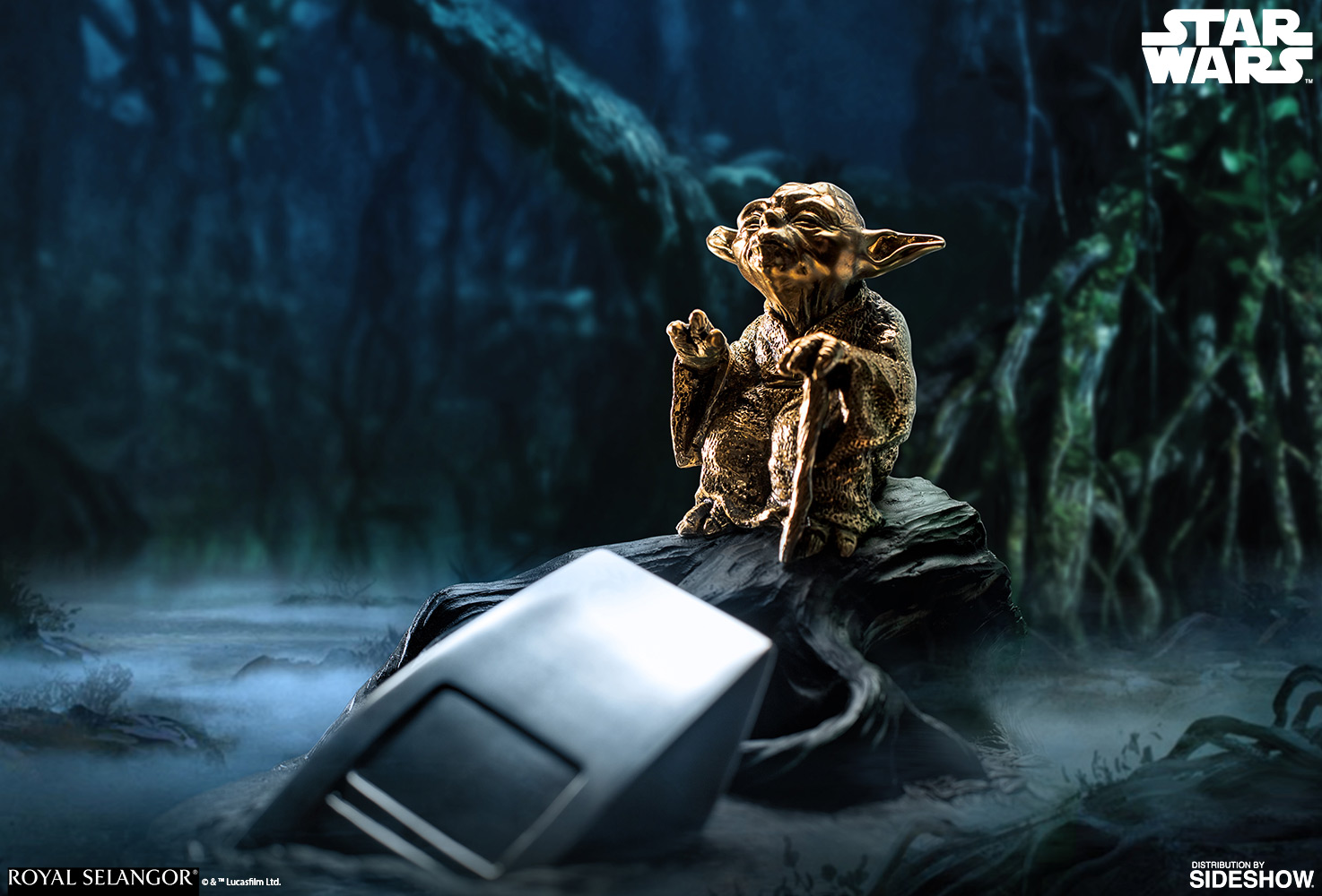 Yoda Jedi Master (Gilded Gold) Limited Edition Figurine