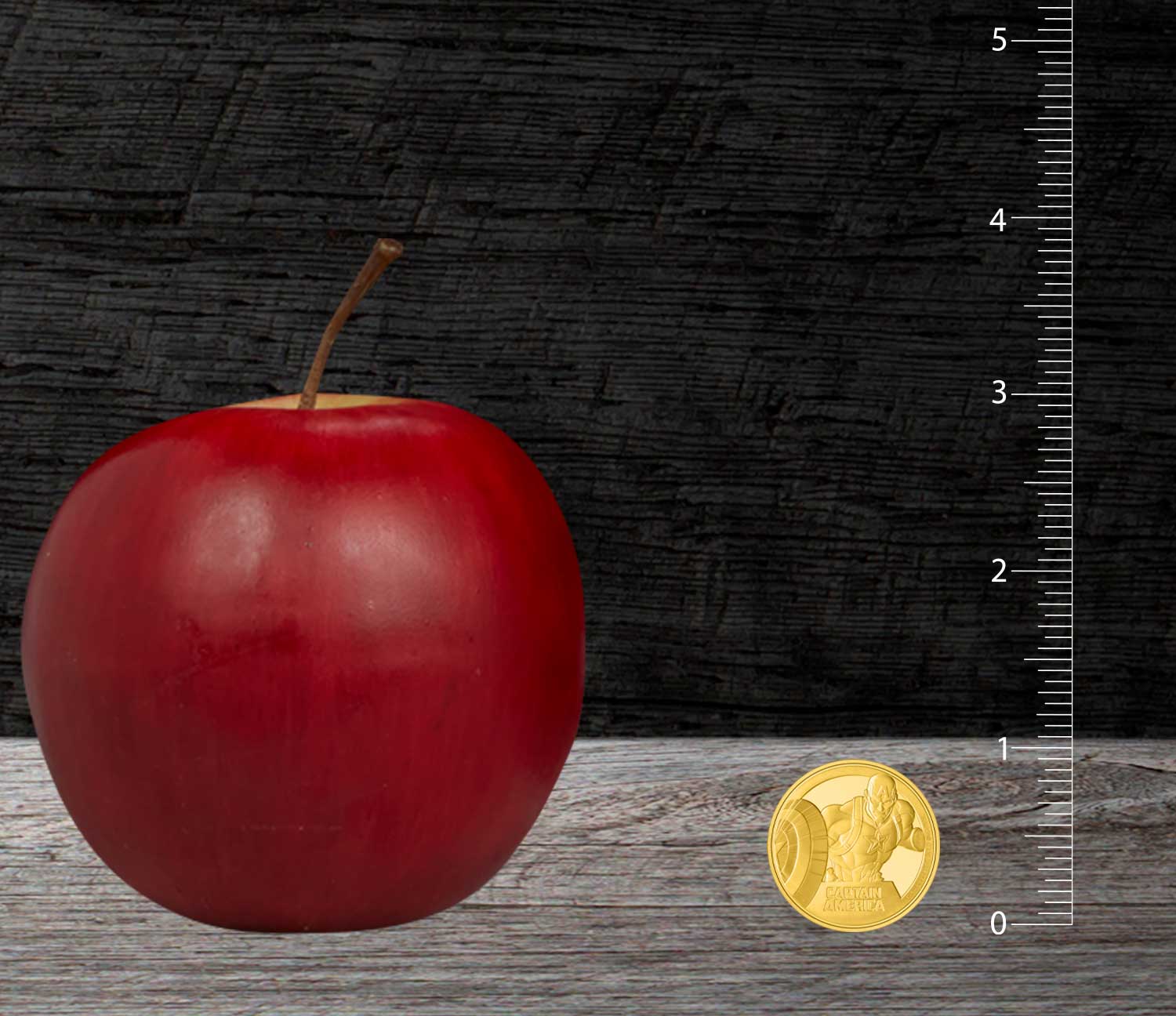 Captain America 1/4oz Gold Coin