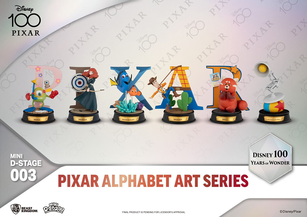 Pixar Alphabet Art Series