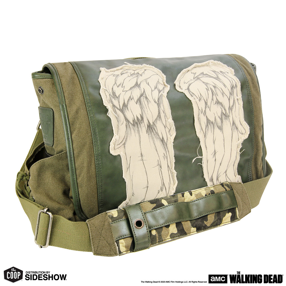 Daryl Wings Messenger Bag (Fatigue Green)