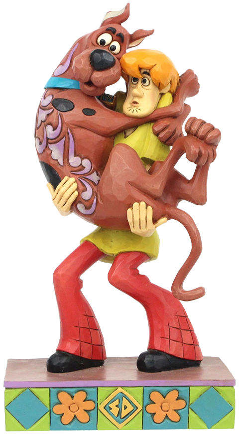 Shaggy Holding Scooby-Doo