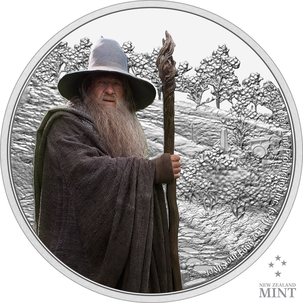 Gandalf the Grey 1oz Silver Coin