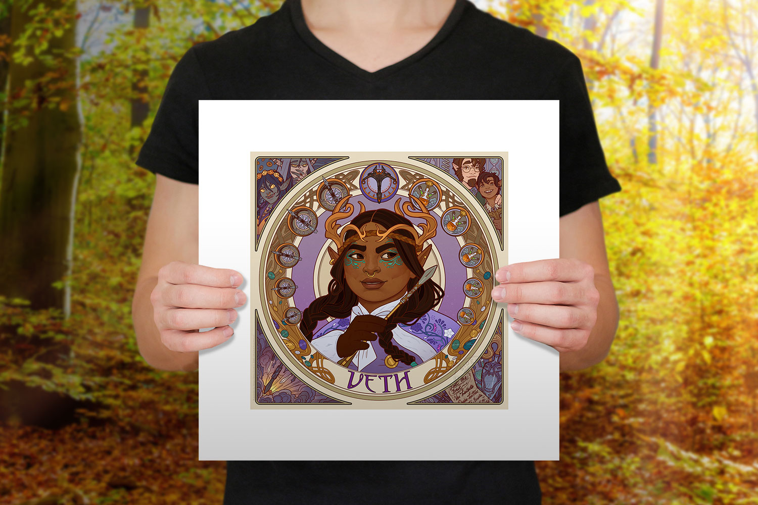 Mighty Nein Portrait Series: Veth