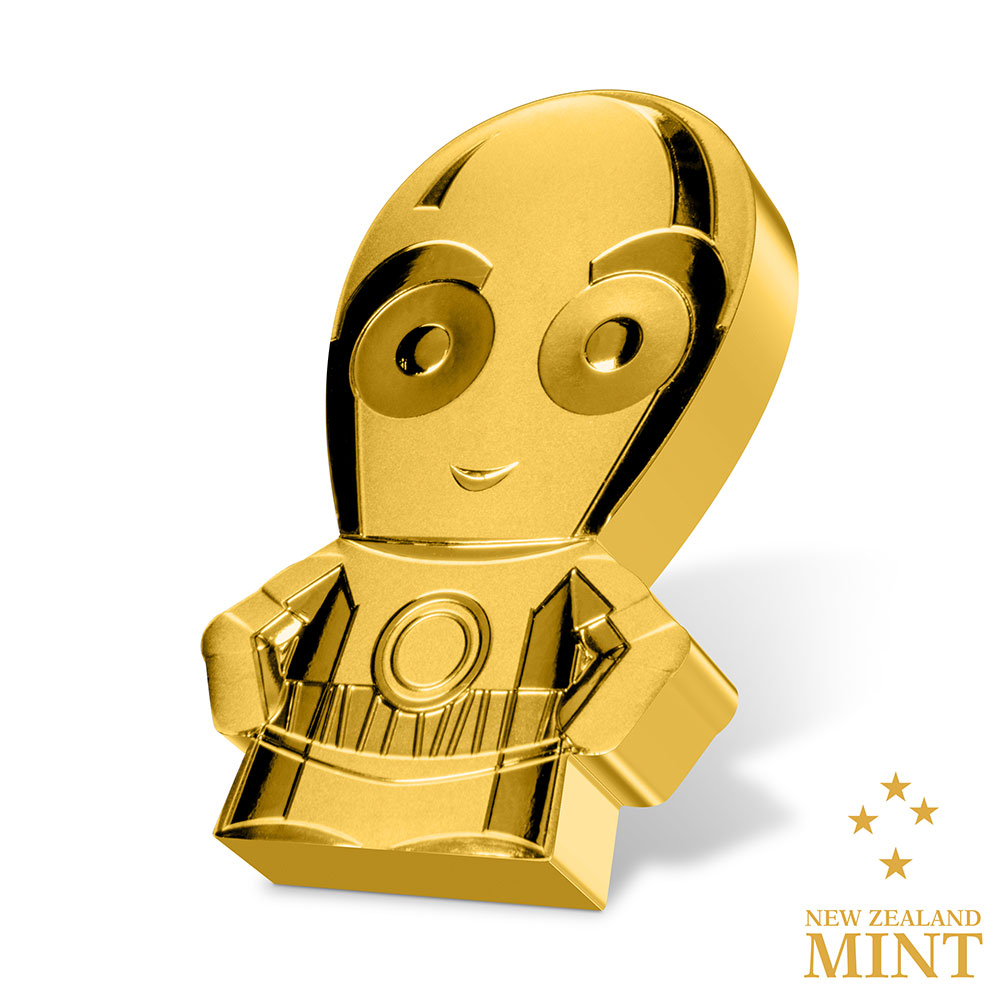 C-3PO 1oz Silver Coin