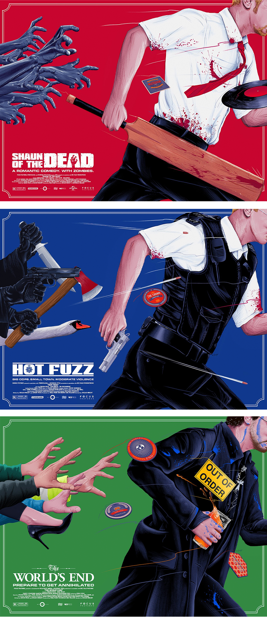 Cornetto Trilogy Set #2