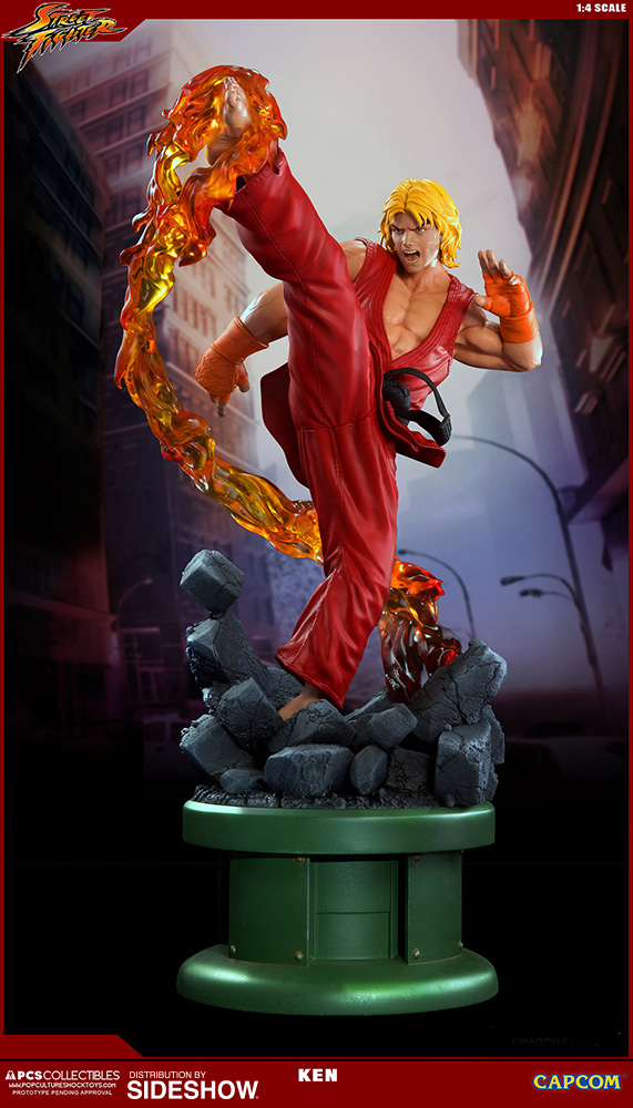 Ken Masters with Dragon Flame