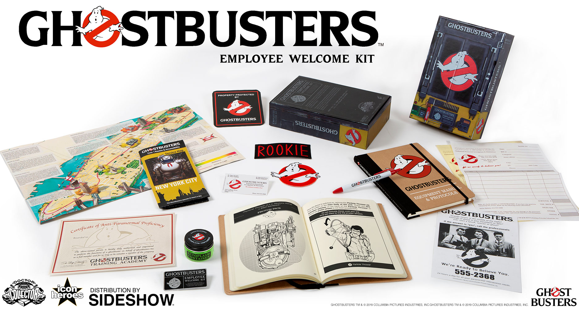 Ghostbusters Employee Welcome Kit