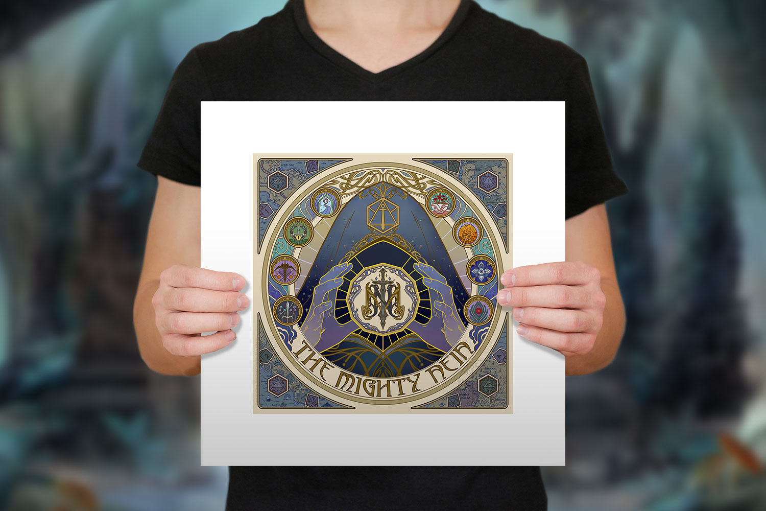 Mighty Nein Portrait Series: The Hands of Fate