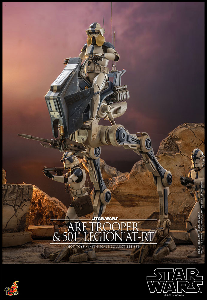 ARF Trooper and 501st Legion AT-RT