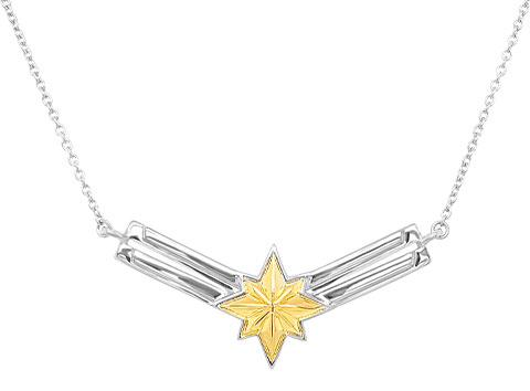 Captain Marvel's Necklace - Gold