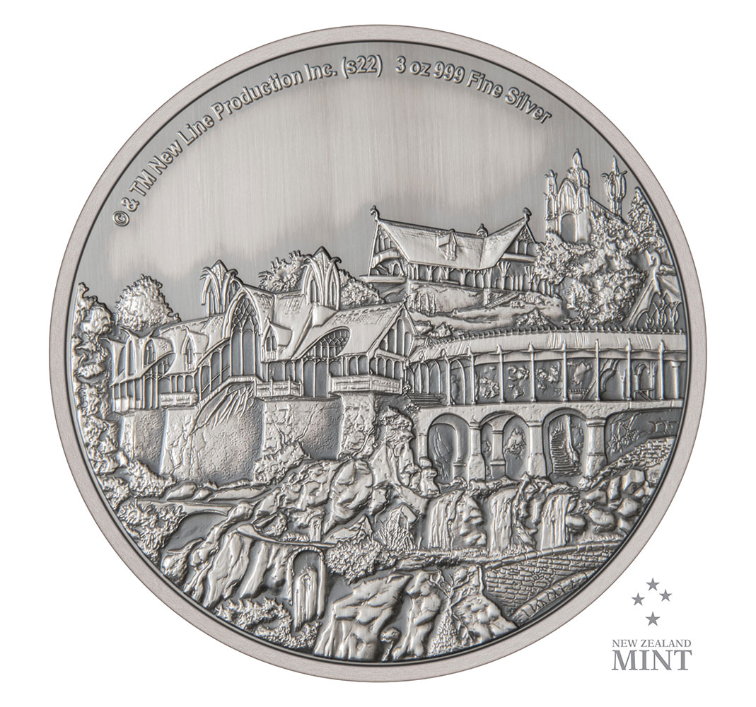 Rivendell 3oz Silver Coin