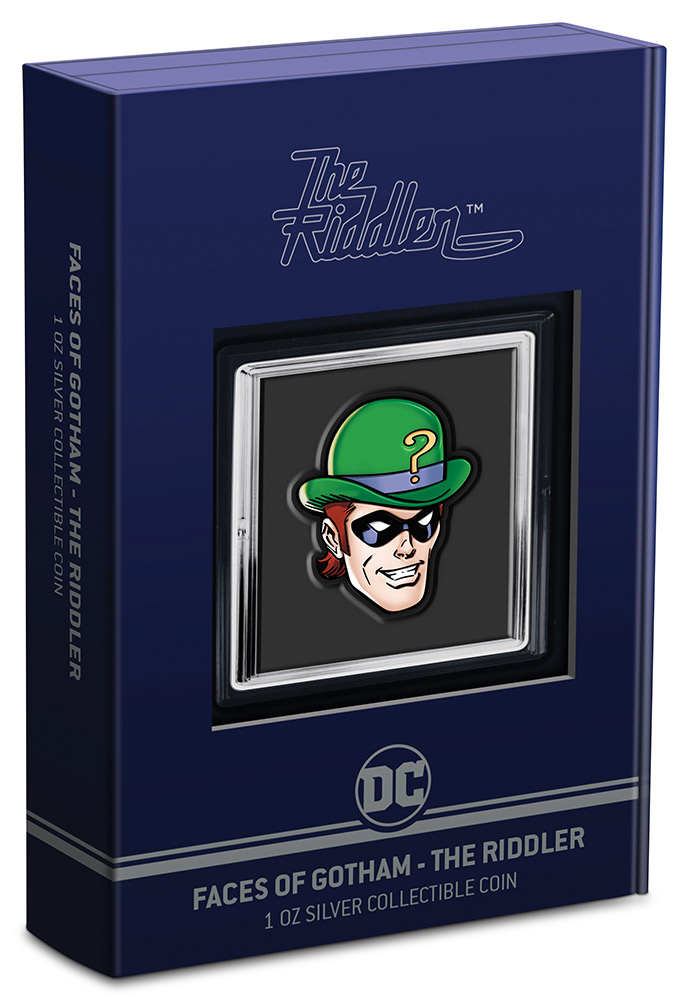 The Riddler 1oz Silver Coin