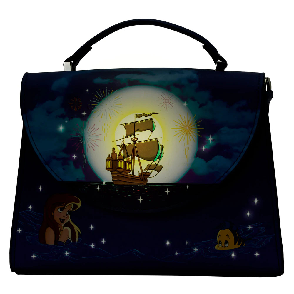 The Little Mermaid Ariel Fireworks Cross Body Bag