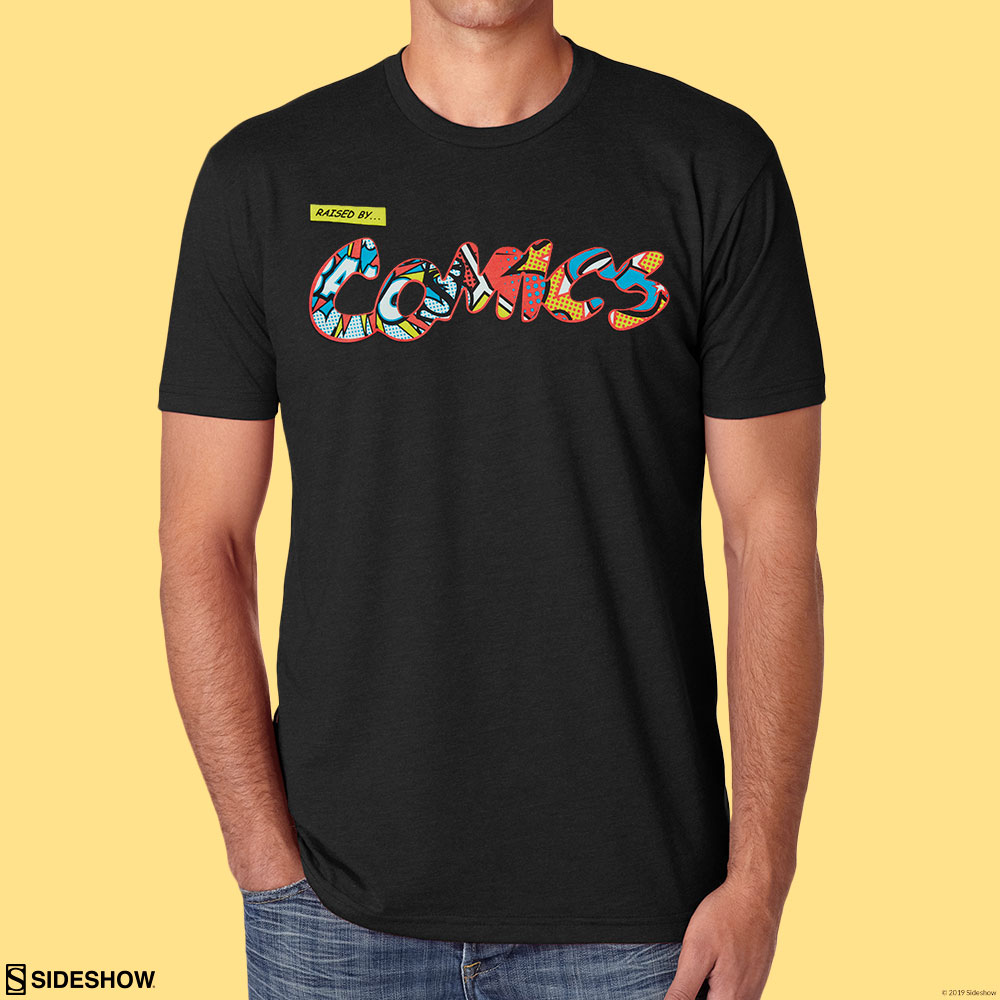 Raised by Comics T-shirt
