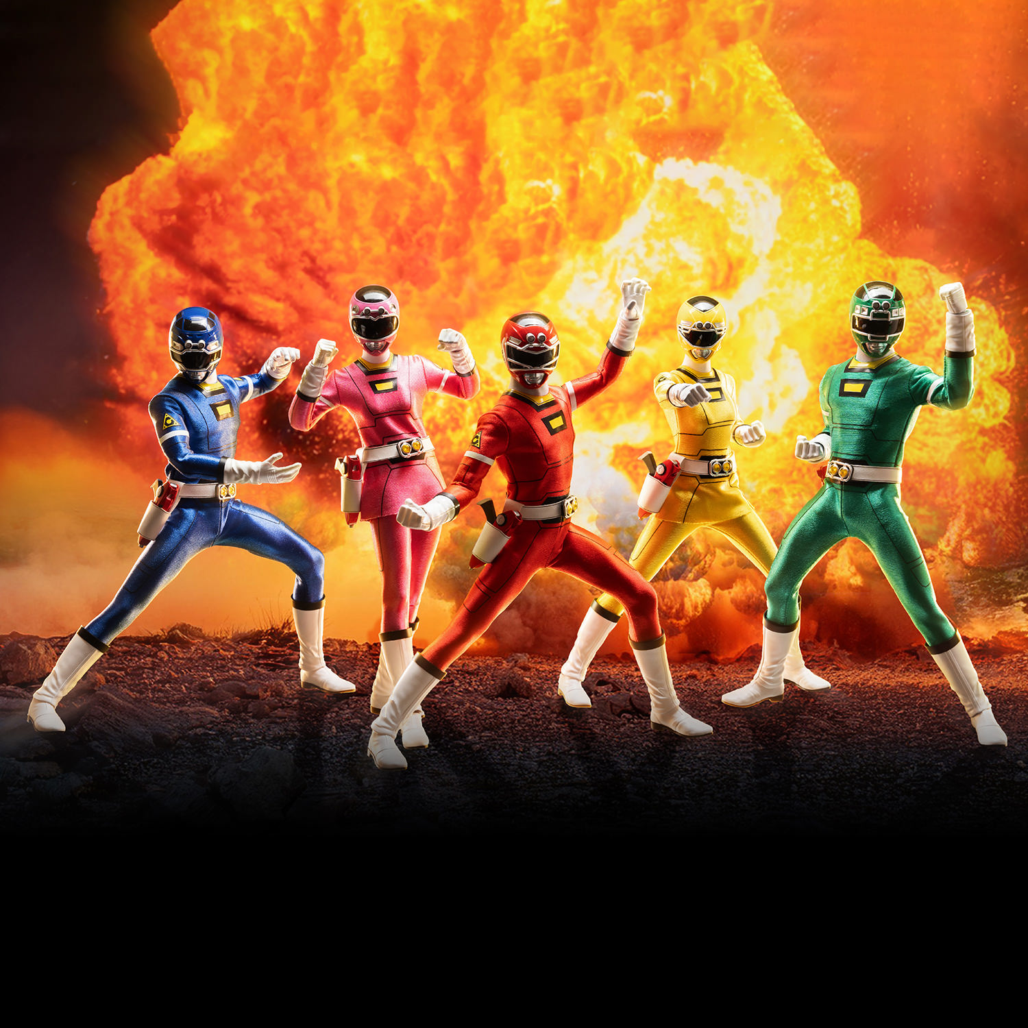 Turbo Power Rangers Pack
