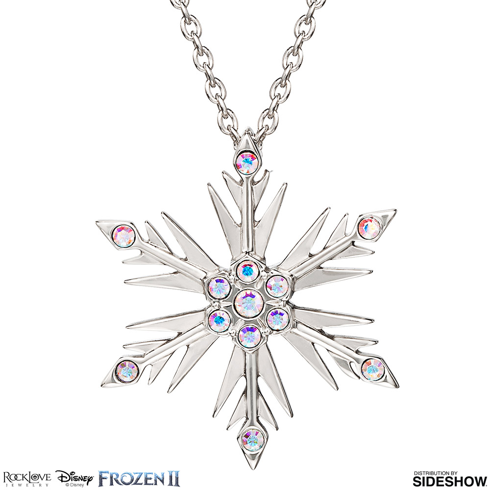 Disney's Frozen 2 Crystal Snowflake Pendant