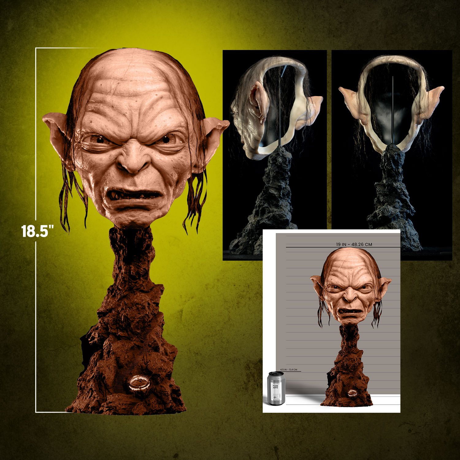 Gollum Art Mask