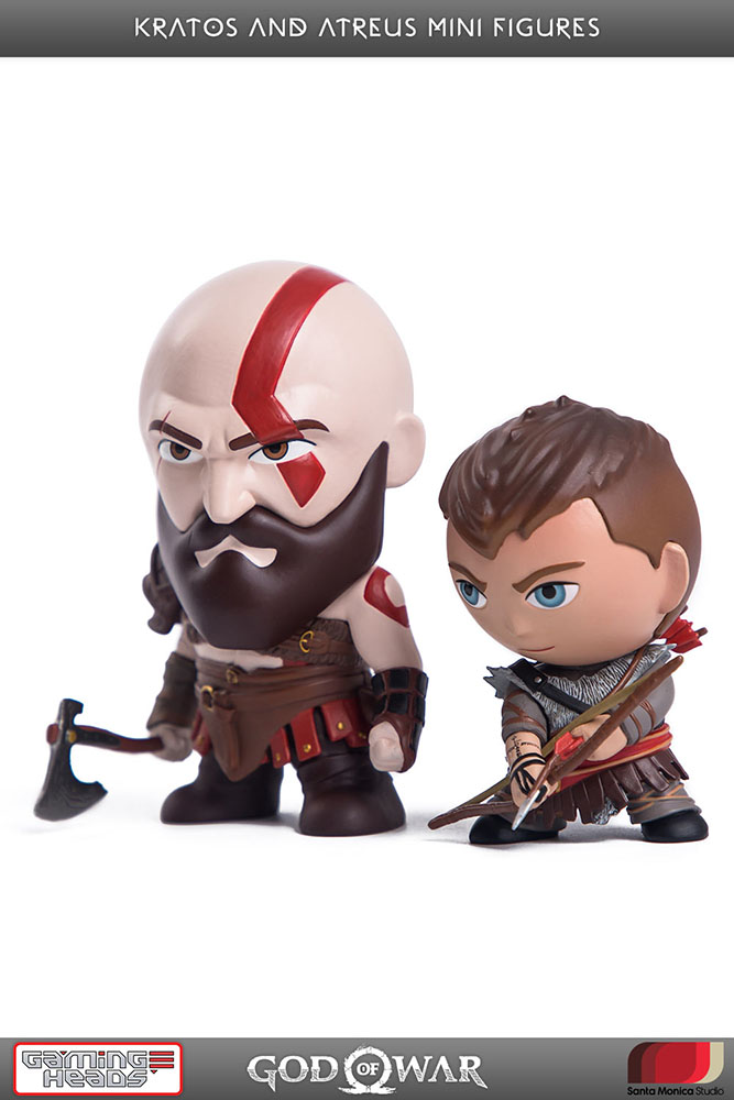 Kratos and Atreus Mini Figures