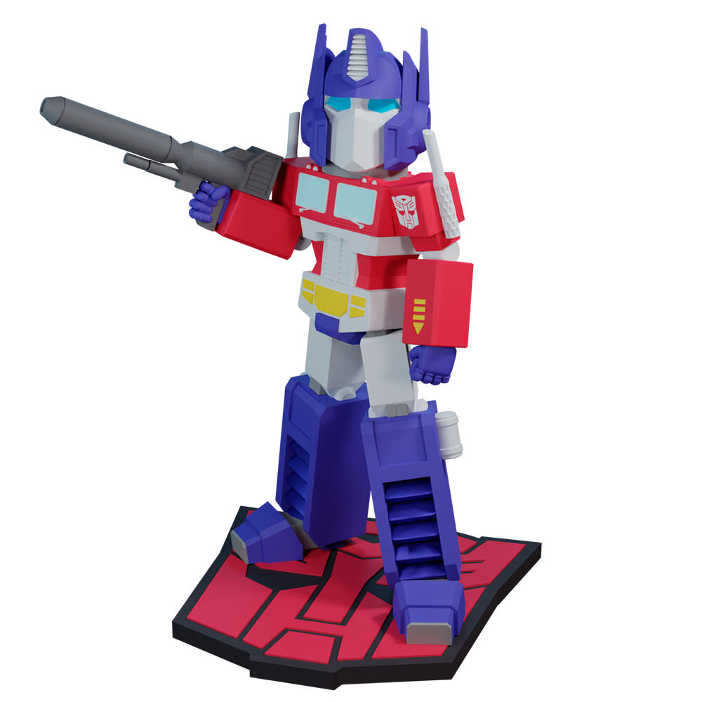 Optimus Prime Action Statue