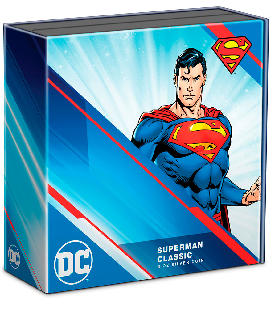 Superman Classic 3oz Silver coin