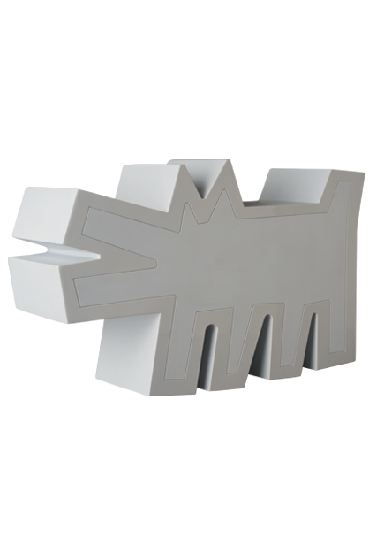 Keith Haring Barking Dog (White Version)