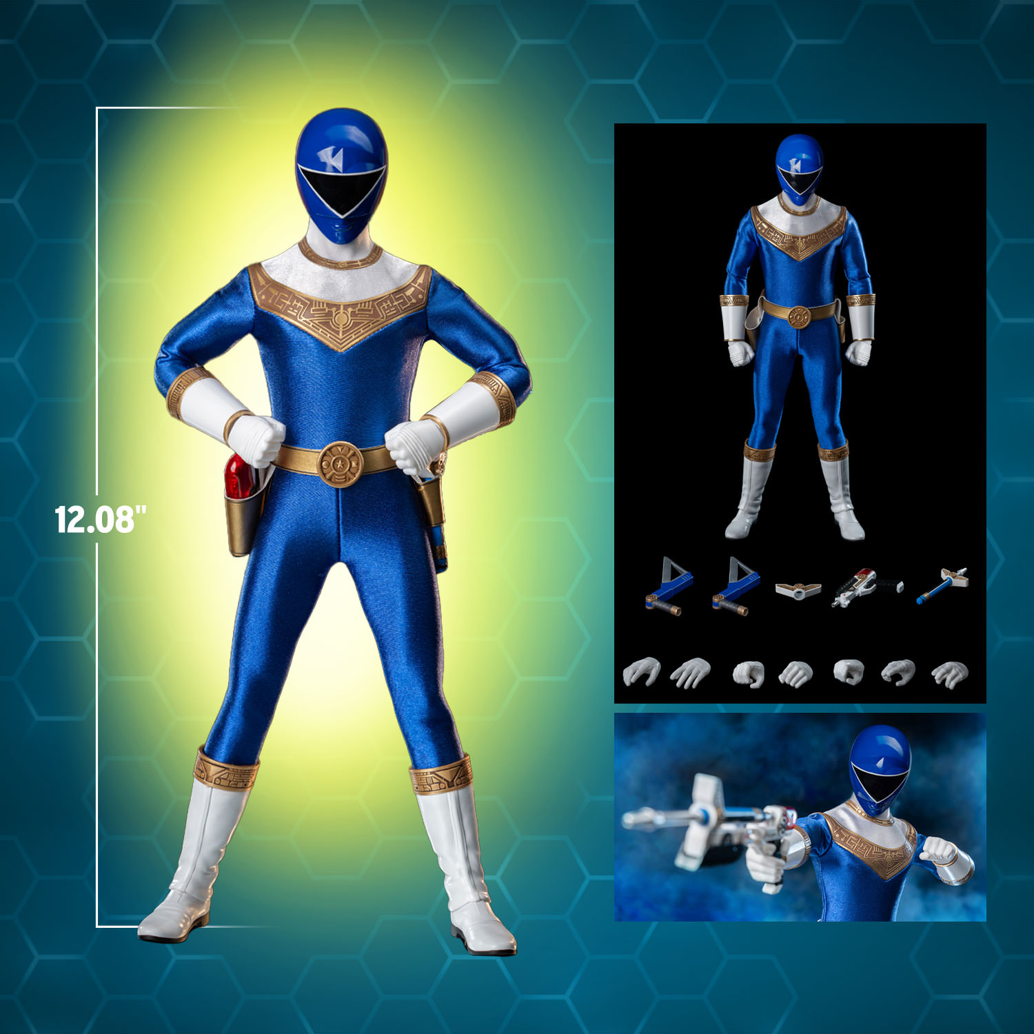 Zeo Ranger III Blue