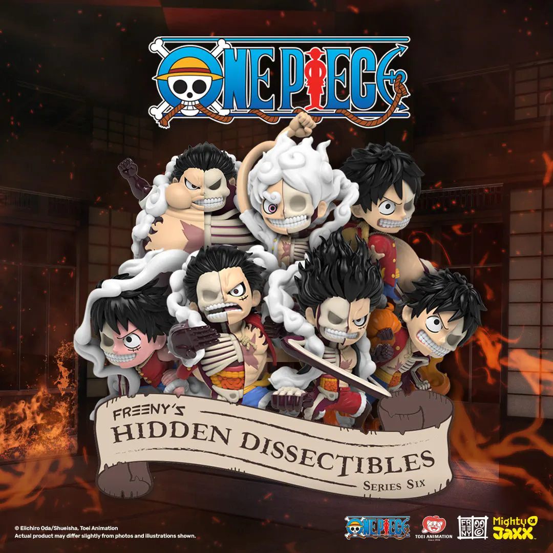 Freeny’s Hidden Dissectibles: One Piece (Luffy Gears Edition)