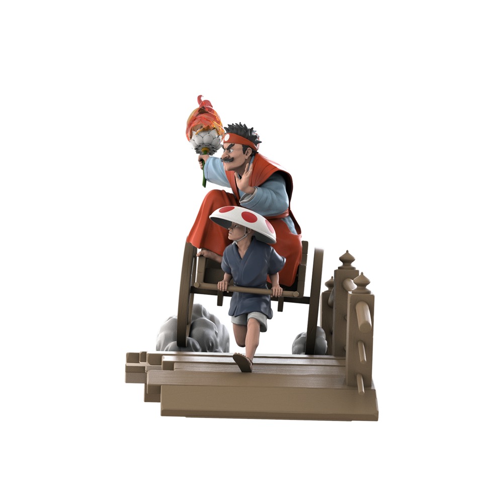 Ukiyo-E Rickshaw Kart: Mushroom Shogun