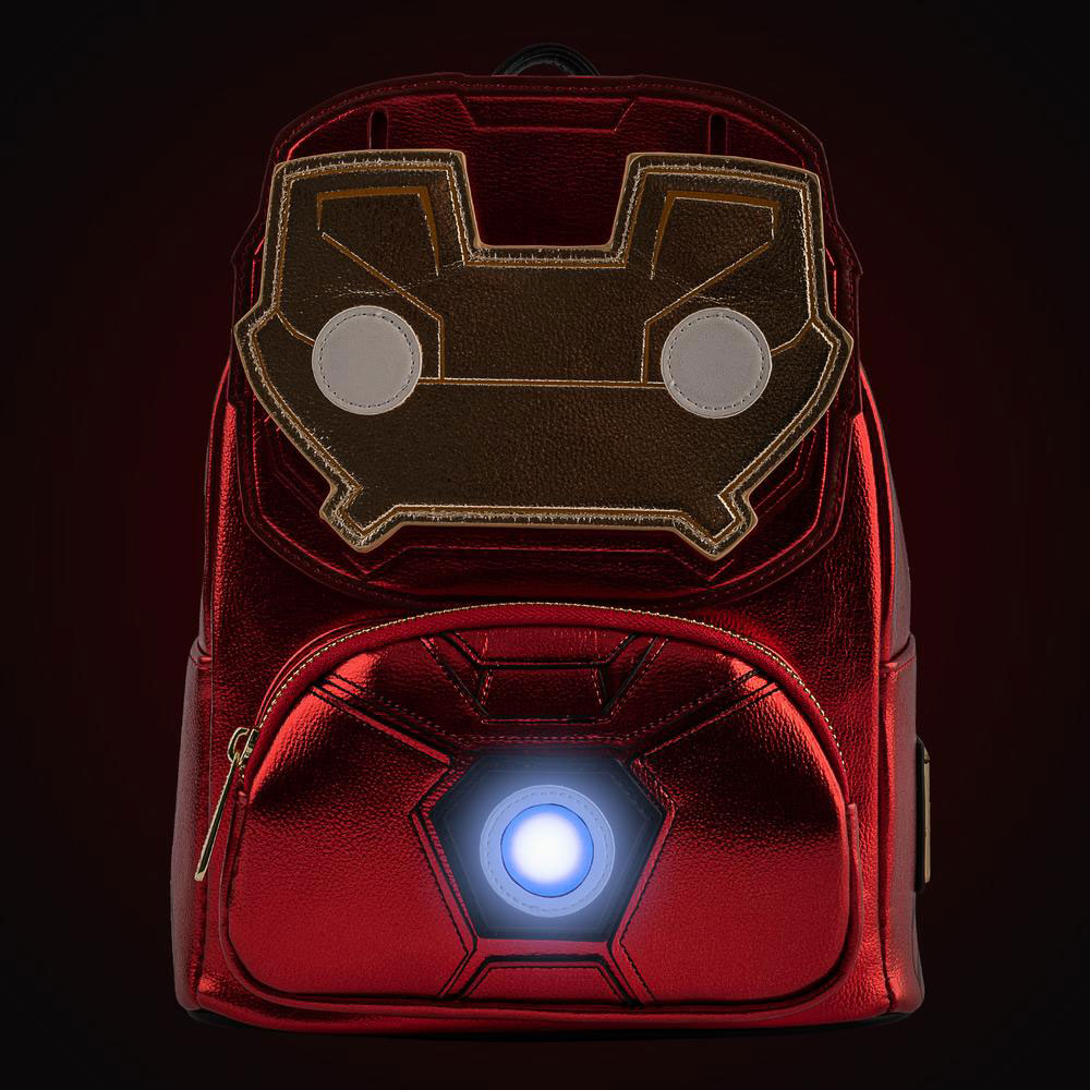 Iron Man Light-Up Mini Backpack