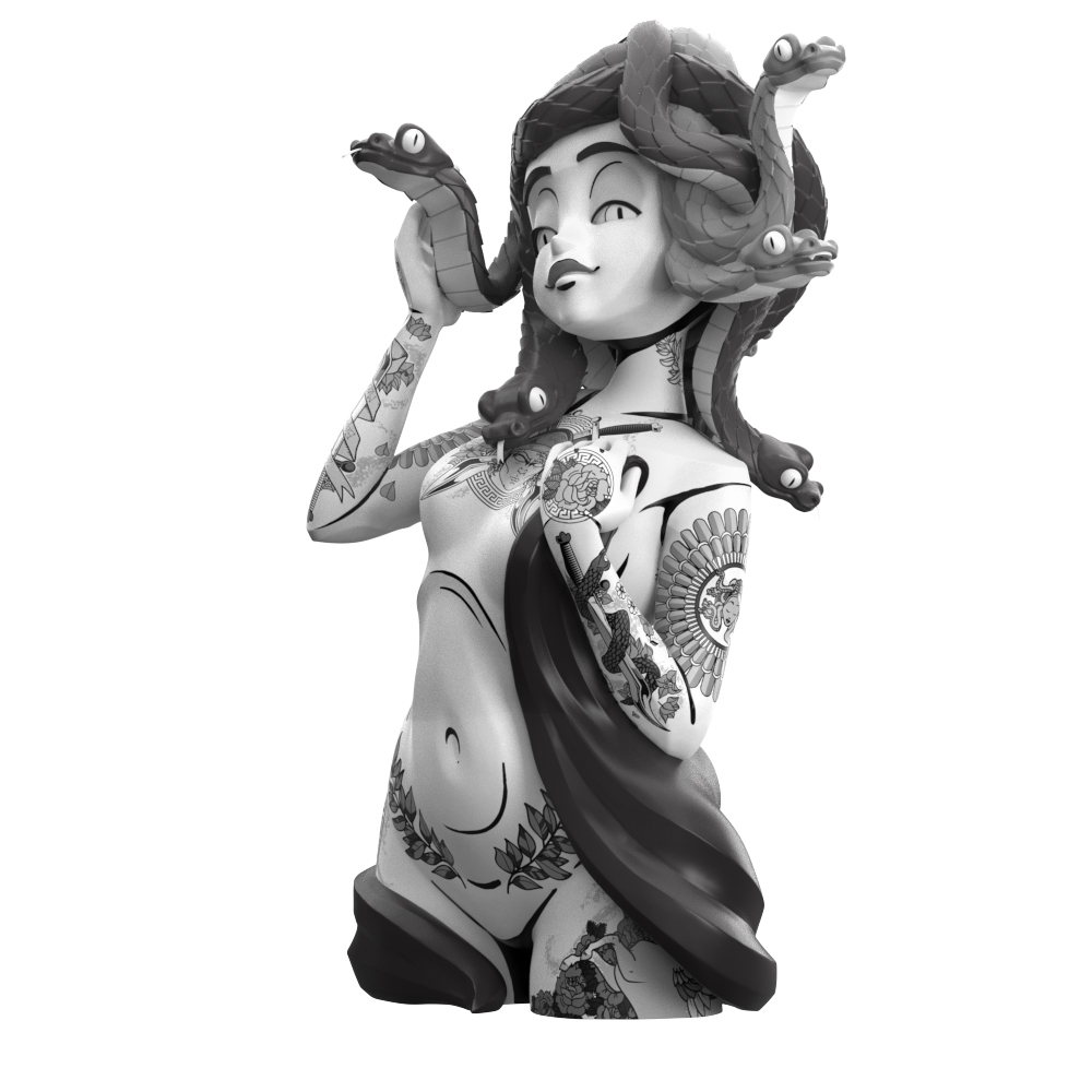 Inked Stories: Medusa (Mono Edition) ft JPK