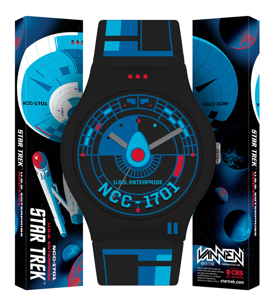 Star Trek US.S. Enterprise Black Watch