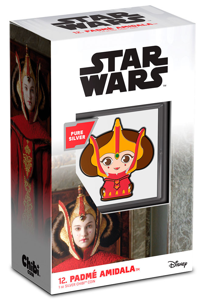 Padmé Amidala 1oz Silver Coin