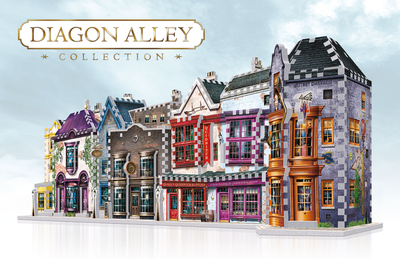 Diagon Alley 3D Puzzle Set