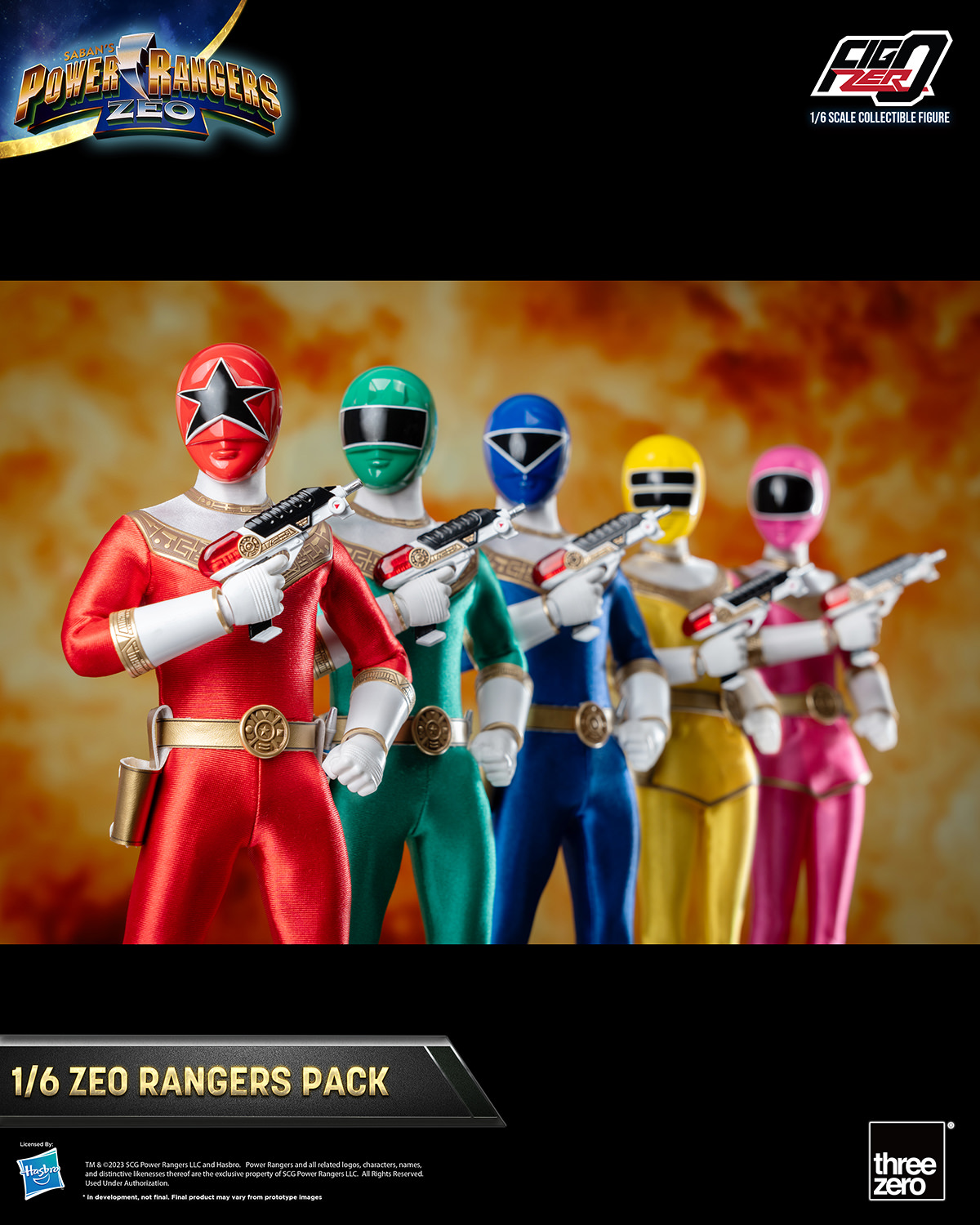 Zeo Rangers Pack