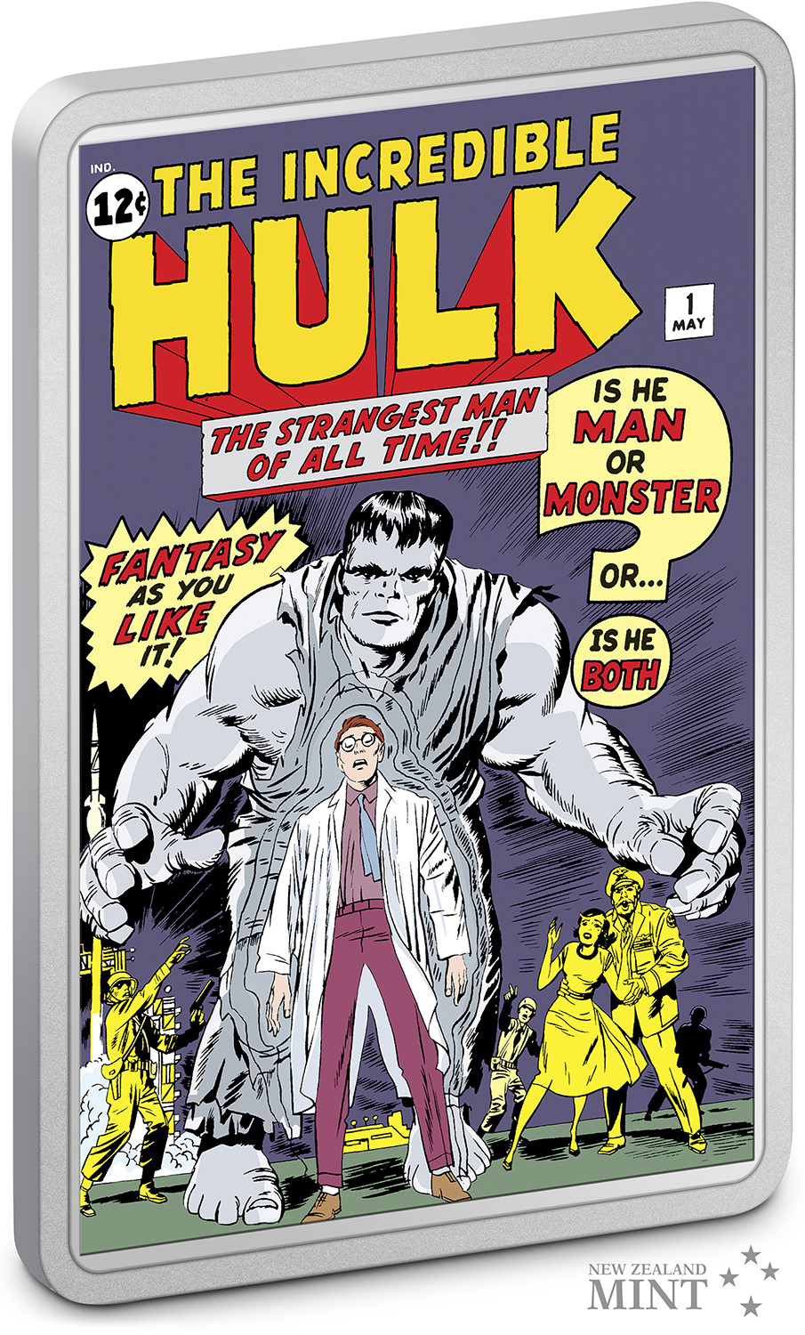 The Incredible Hulk #1 2oz Silver Coin