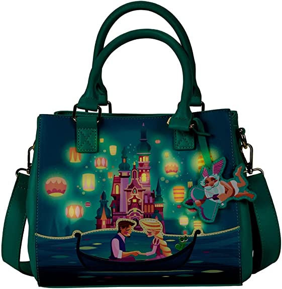 Tangled Princess Castle Cross Body Bag