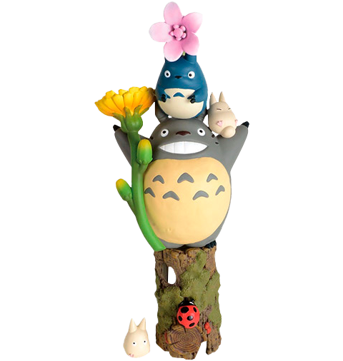 Totoro Flowers Stacking Figure