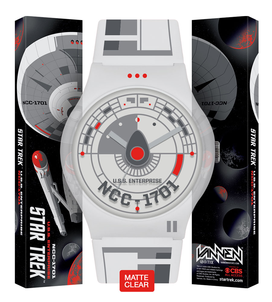 Star Trek US.S. Enterprise Clear Watch